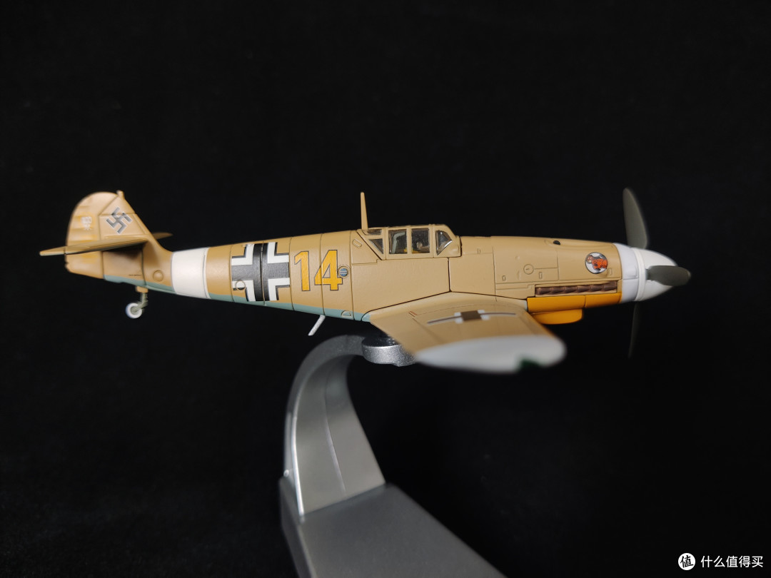 非洲流星--Corgi 1:72 Bf-109 G-2 马尔塞尤座机