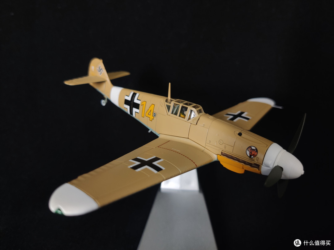 非洲流星--Corgi 1:72 Bf-109 G-2 马尔塞尤座机