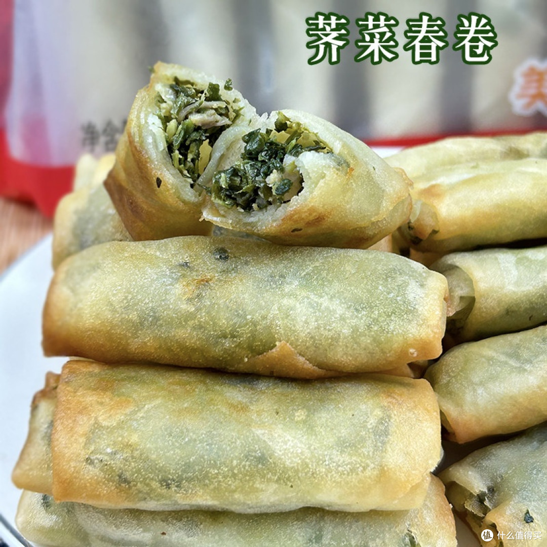 荠菜春卷：春日鲜嫩的时令美味