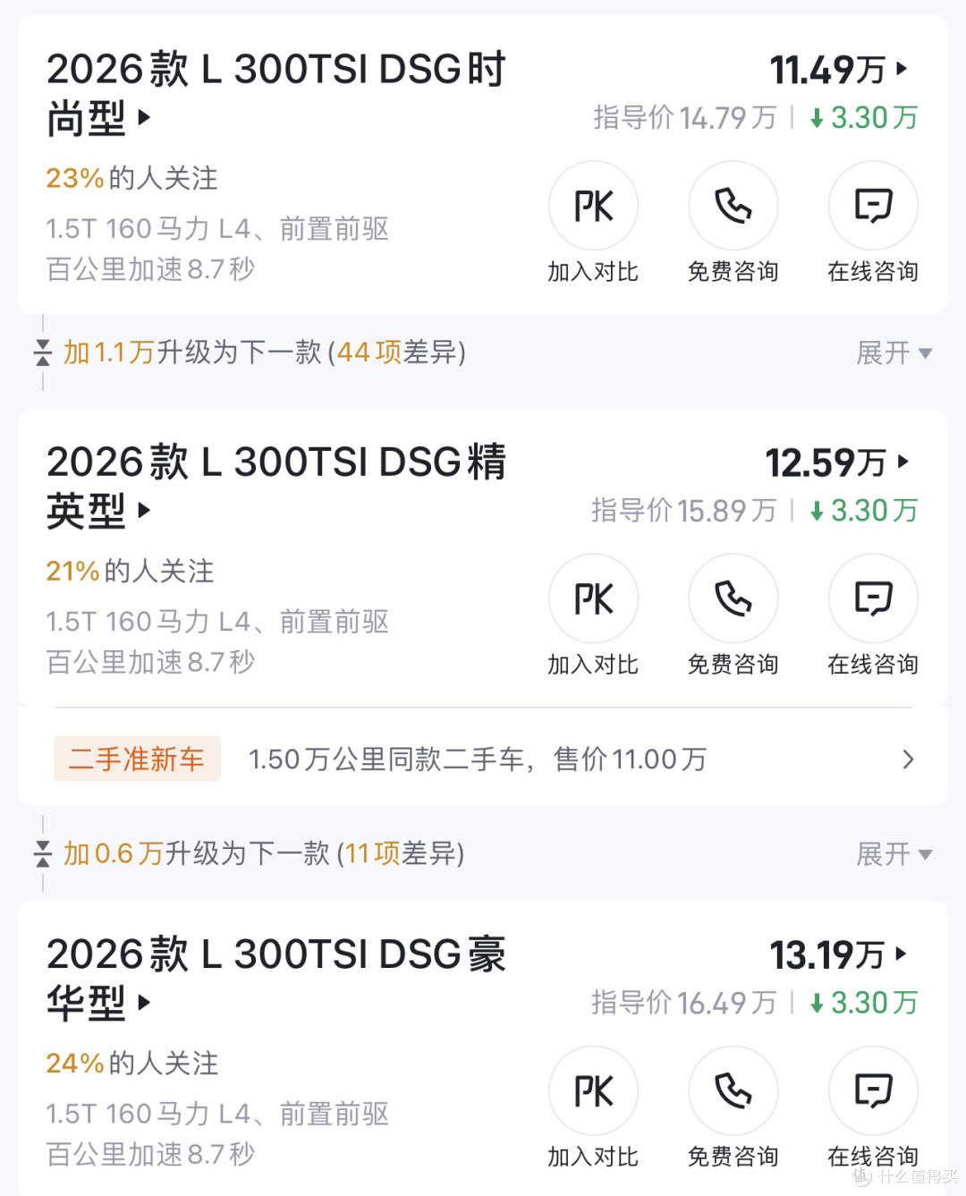7.98万起！大众速腾S上市，德系家轿卷王来了