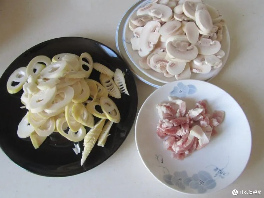 春笋口蘑炒肉片:春日双鲜