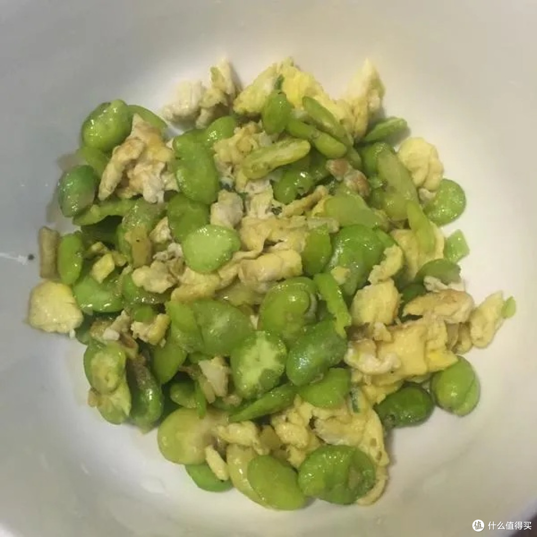 春日蚕豆炒蛋,鲜香软糯