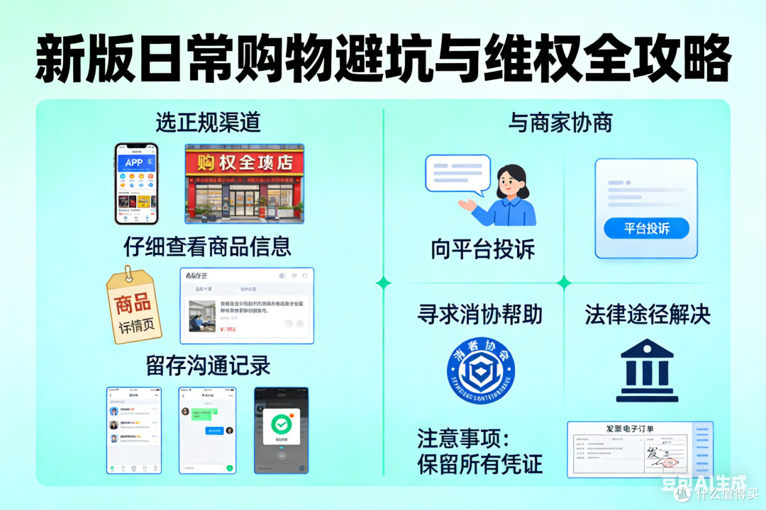 日常购物避坑与维权全攻略
