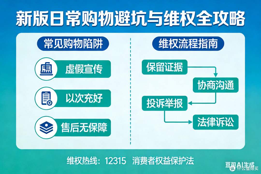 日常购物避坑与维权全攻略