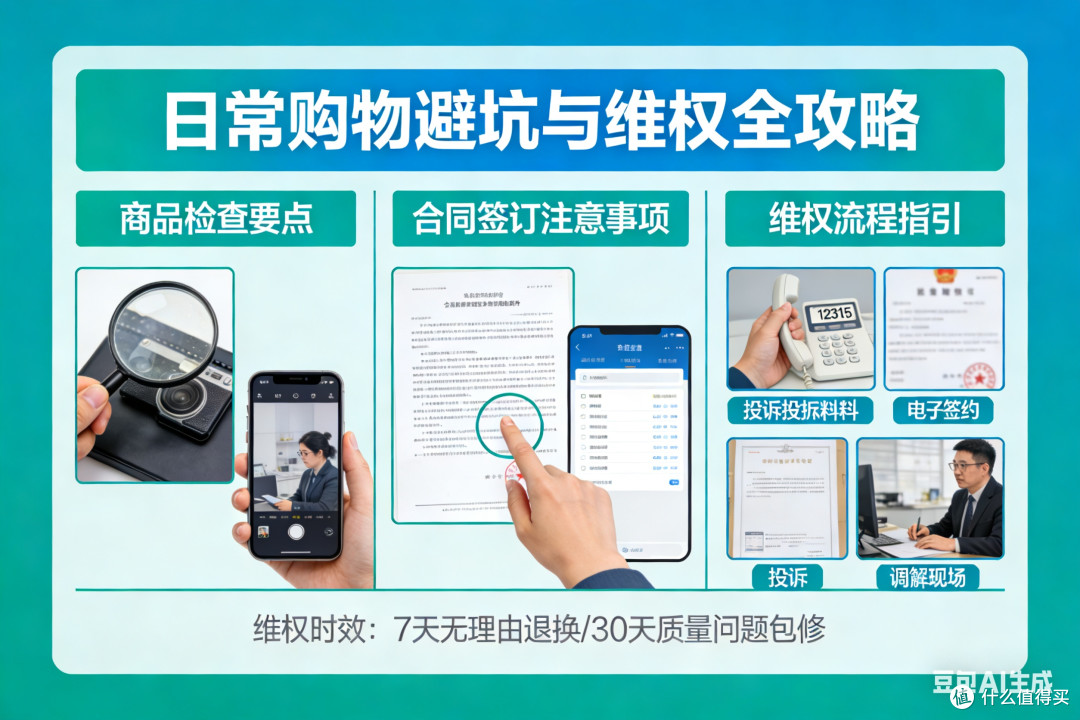 日常购物避坑与维权全攻略