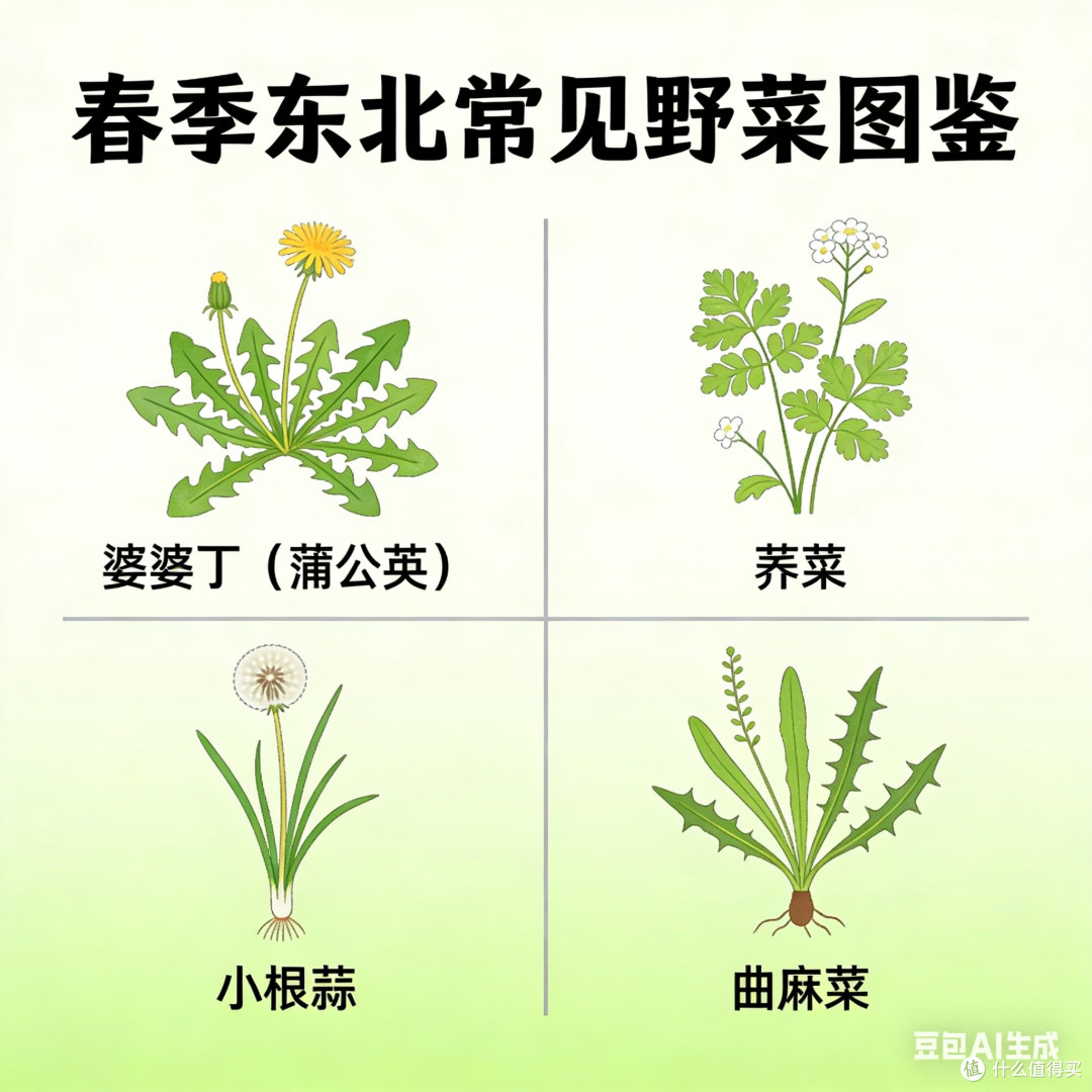 春季东北野菜,你知道几种?
