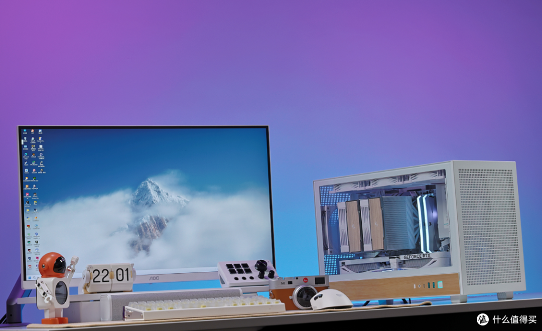 颜值+配置+性价比 真MAX，微星B850M刀锋钛搭配9850X3D实测分享