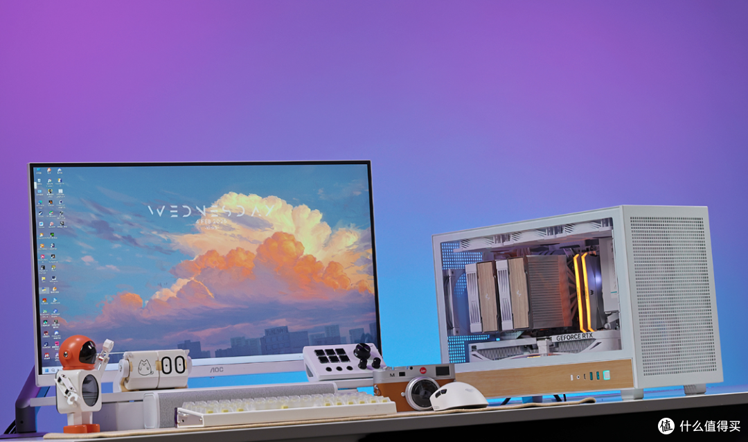 颜值+配置+性价比 真MAX，微星B850M刀锋钛搭配9850X3D实测分享