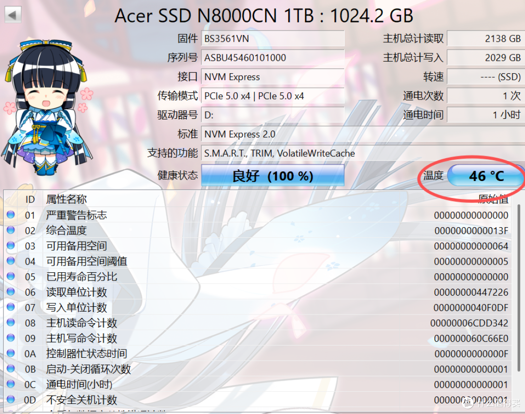 笔记本扩容首选,高速超低功耗固态,宏碁暗影骑士N8000实测!