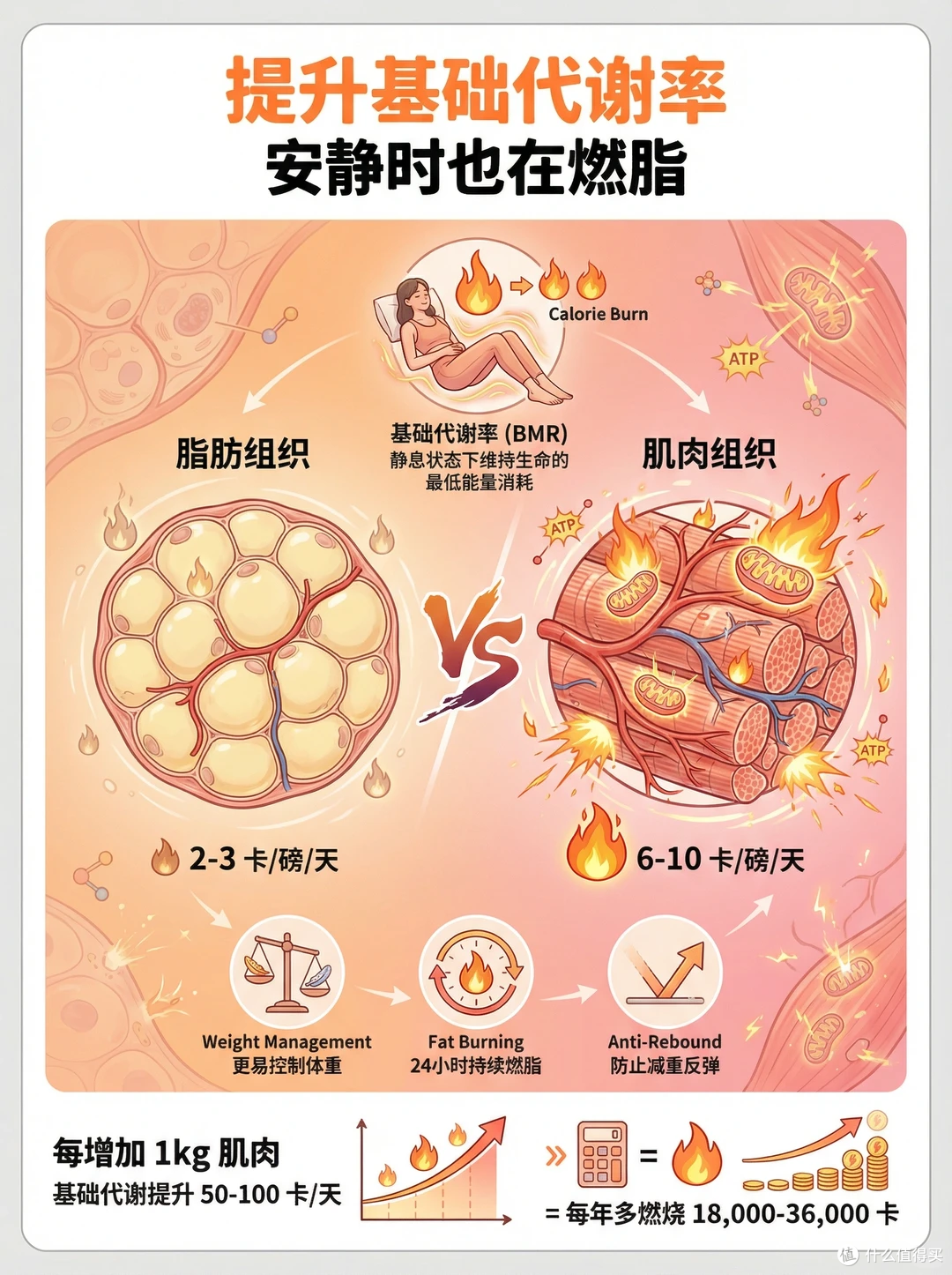 想减肥别只知道有氧!两个动作,在家就能练出“易瘦体质”