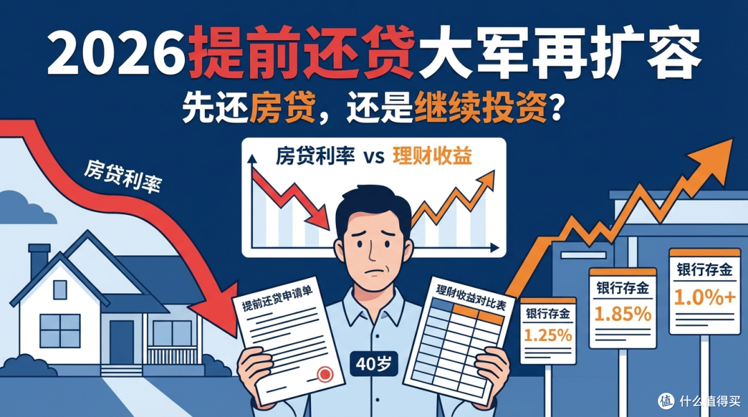 房贷还要不要提前还？2026年这笔账，比去年更好算了