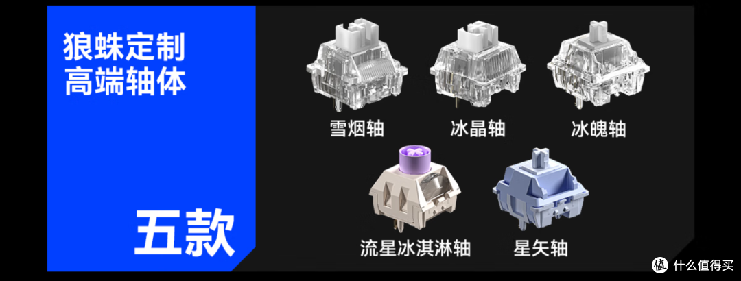 这么炫酷的大配列键盘可不多见,甚至还是水桶级配置
