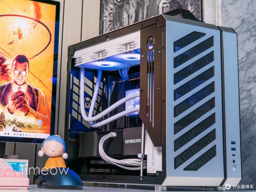 9700X+4080小钢炮装机|安耐美GM850W+思民阿尔法2 SE A36水冷实测