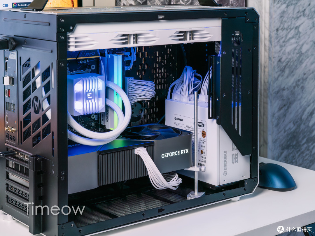 9700X+4080小钢炮装机|安耐美GM850W+思民阿尔法2 SE A36水冷实测