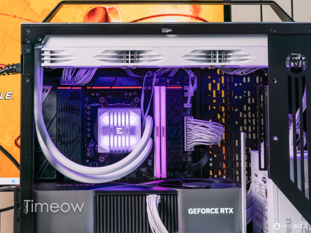 9700X+4080小钢炮装机|安耐美GM850W+思民阿尔法2 SE A36水冷实测