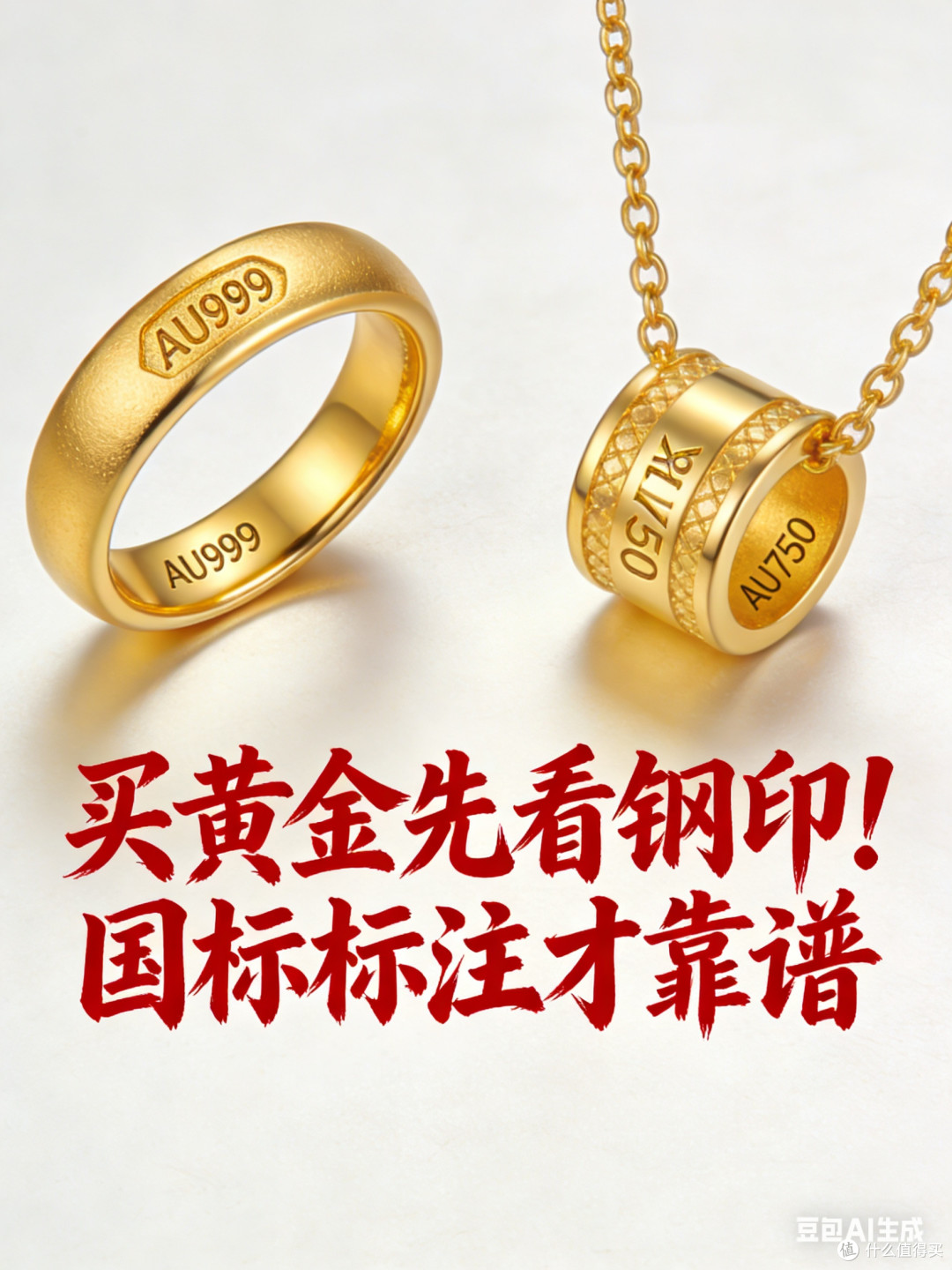 黄金饰品的“足金”“K金”标注规范,市监科普避坑点