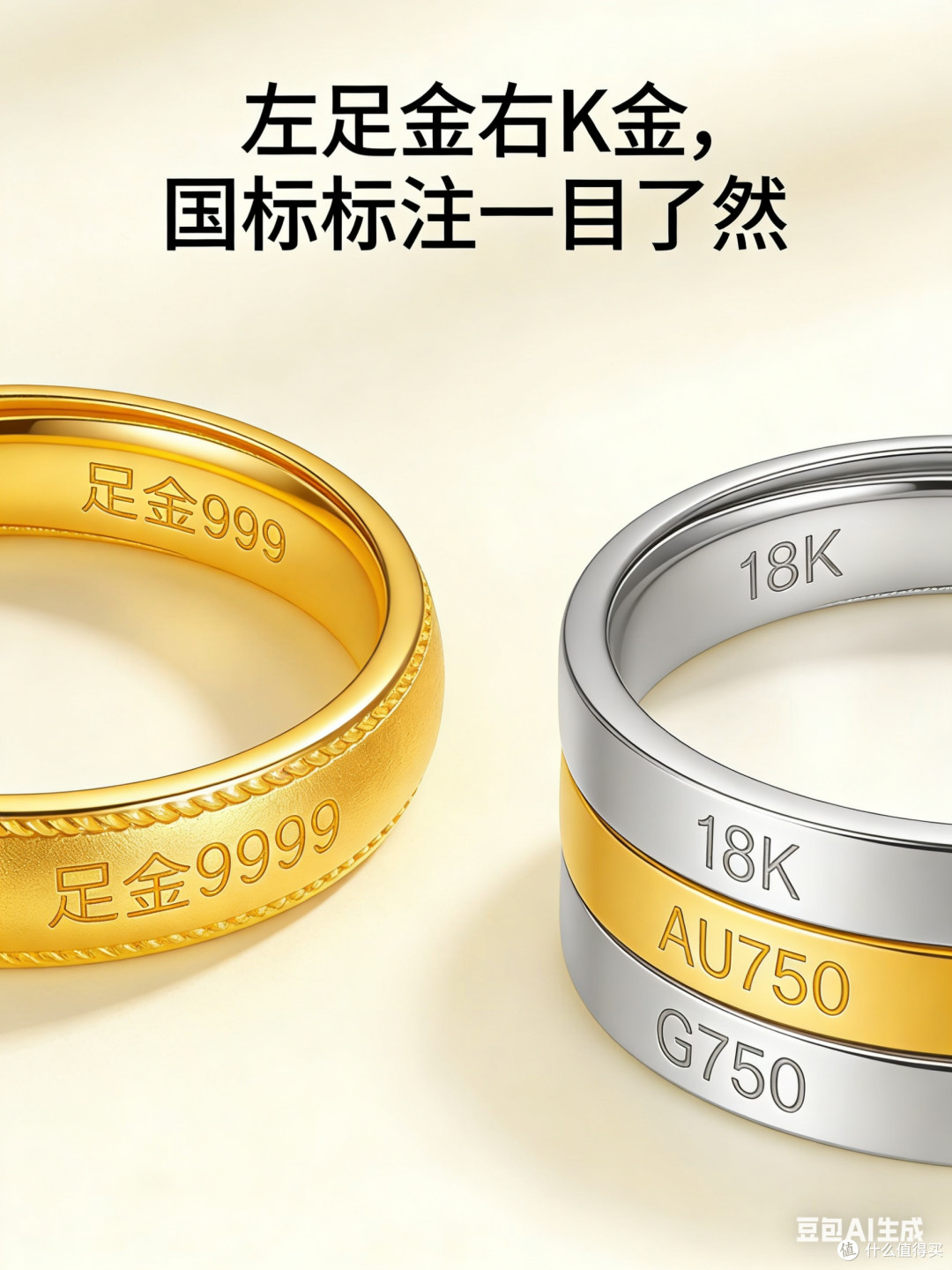 黄金饰品的“足金”“K金”标注规范,市监科普避坑点