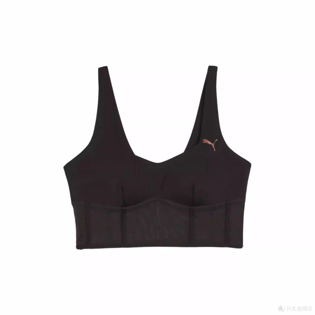 PUMA/彪马 女子 PAMELA REIF联名款纯色休闲修身运动胸衣