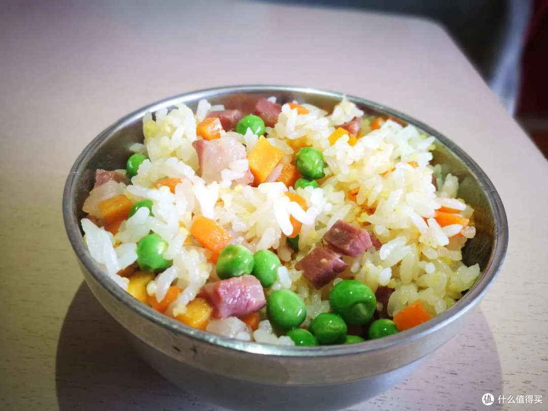 春日嫩豌豆火腿烩饭
