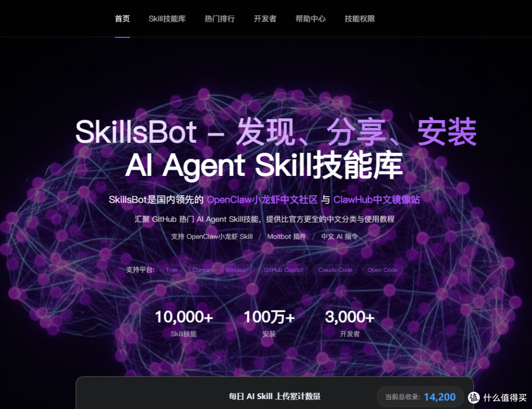 作为OpenClaw开发使用者,SkillsBot帮我解决了skill四大实操难题