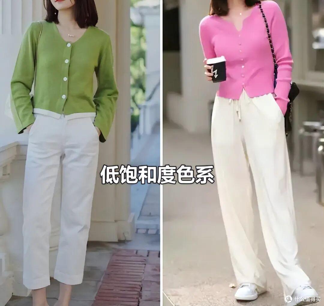 劝女人上了年纪以后，要多穿“白裤子”？看了这几组对比你就懂了