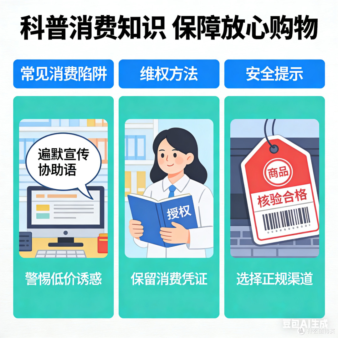 科普消费知识，保障放心购物