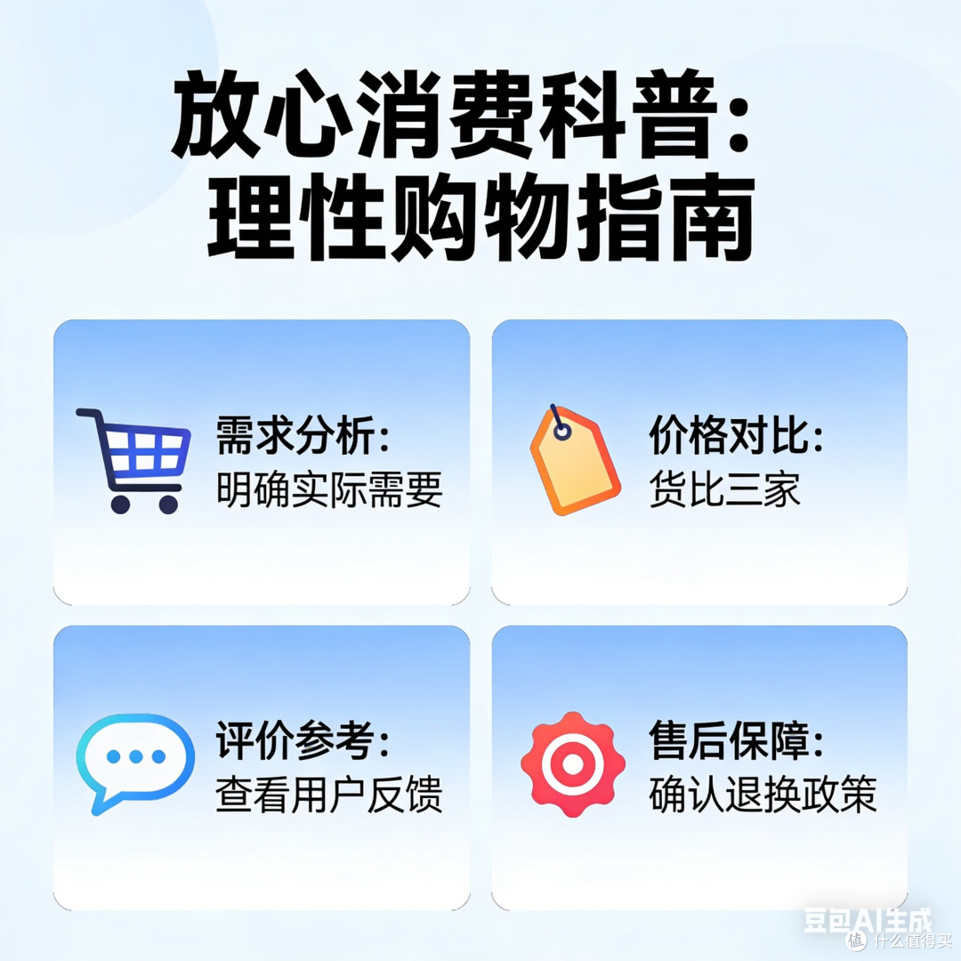 放心消费科普:理性购物指南