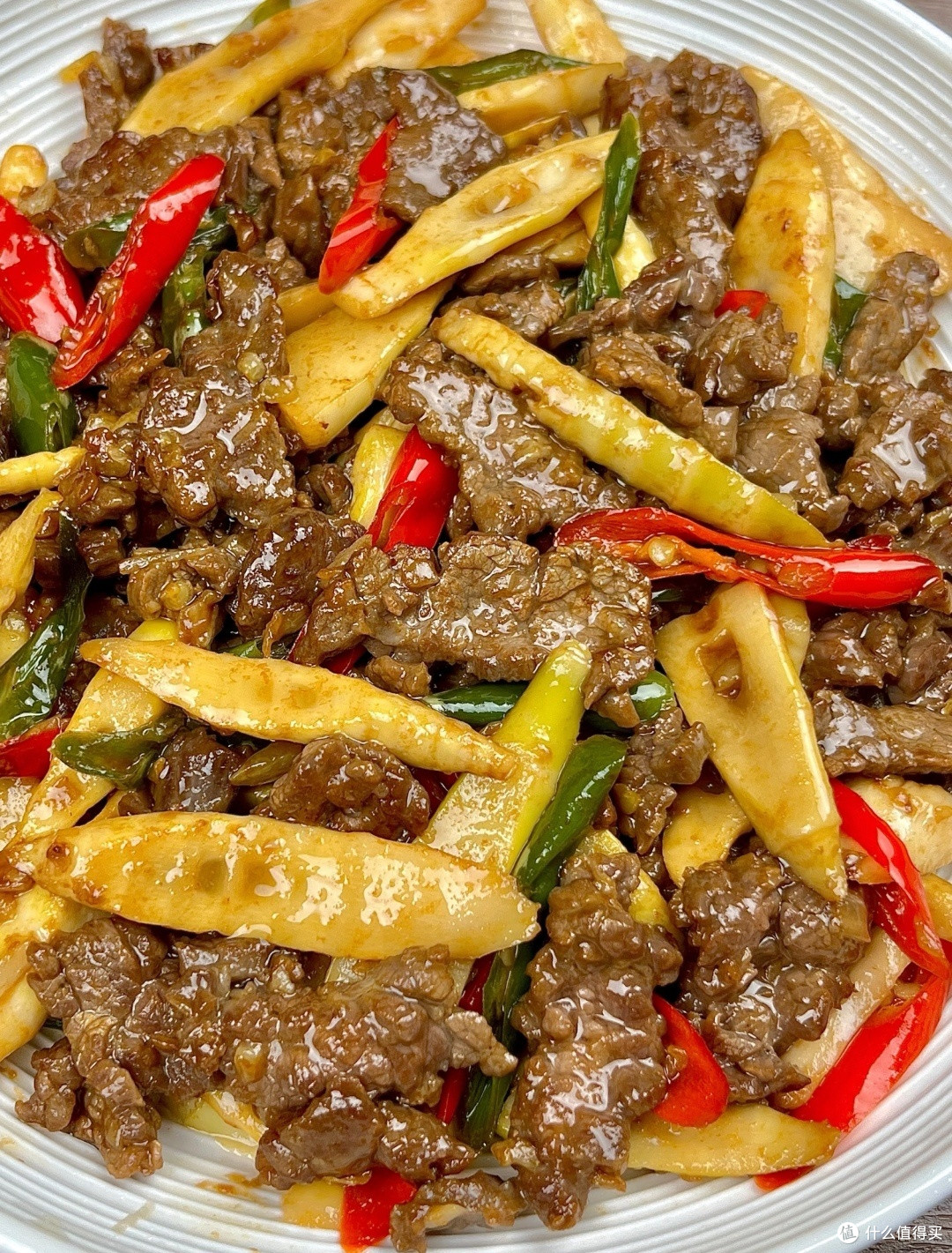 猛火翻炒一山春——春笋炒牛肉