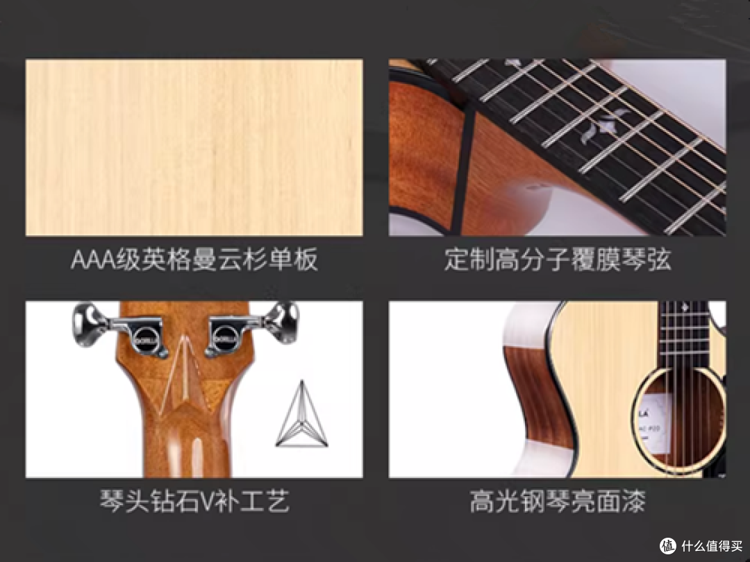 歌芮拉P20吉他工艺