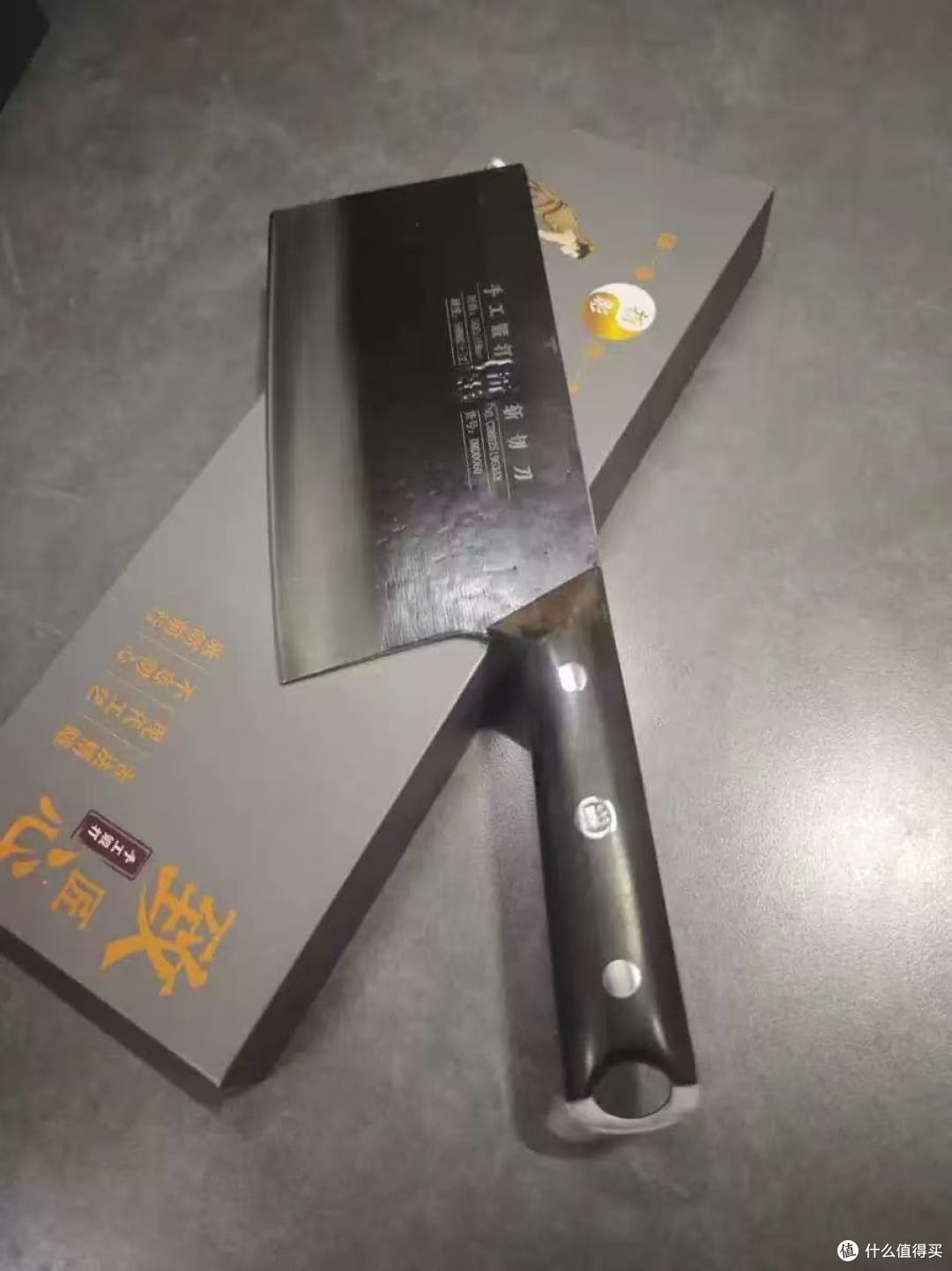 厨房封神斩切刀|阳江锻打高锰钢 + 轴承钢,一把顶三把