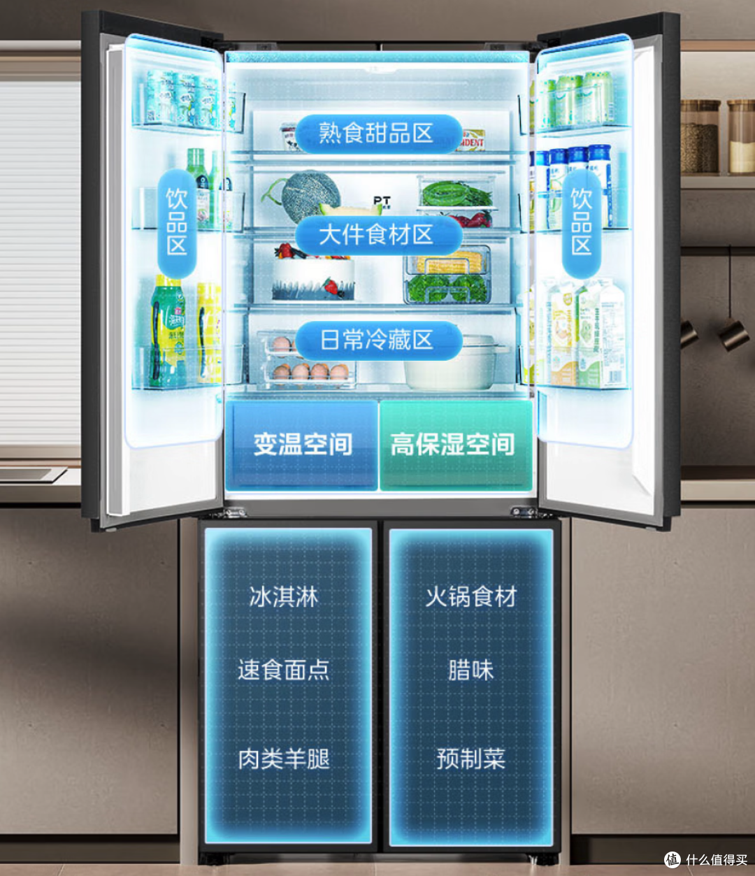 超薄零嵌冰箱怎么选？附TCL/海信/美的/容声四款热门机型选购指南