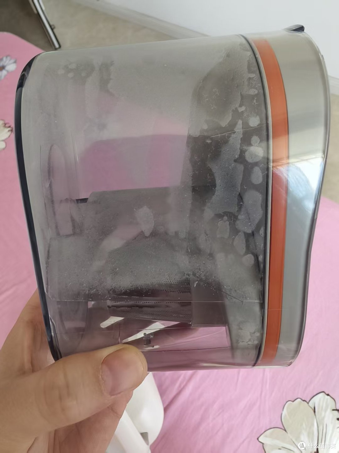 简单使用就清理出这么多看不见的灰尘