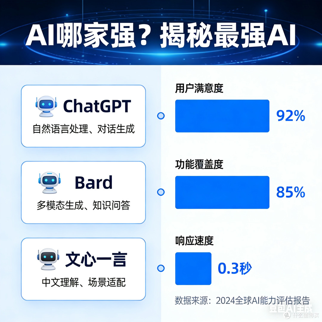 AI哪家强?揭秘最强AI