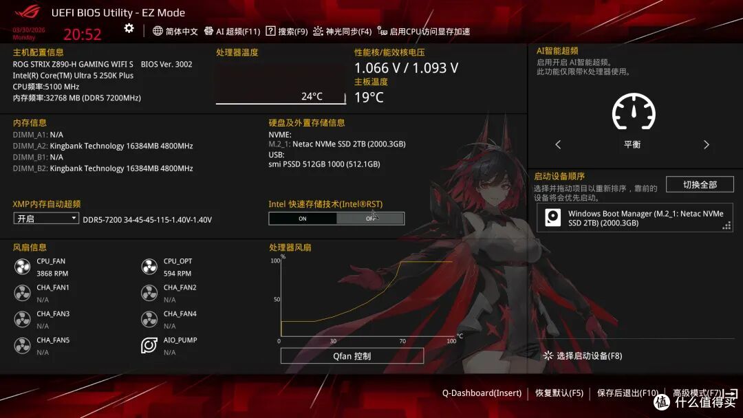 别再瞎调BIOS,DIY装机一键超频才是真省心!RO姬Z890 H实测