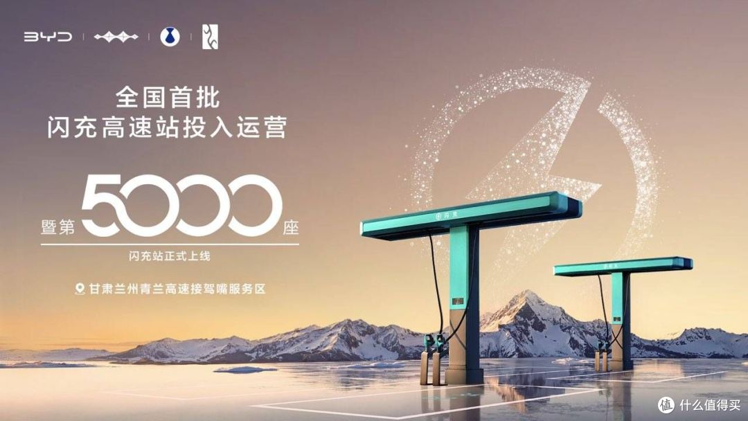 约合每天建站192座 比亚迪第5000座闪充站上线 高速充电时代来了