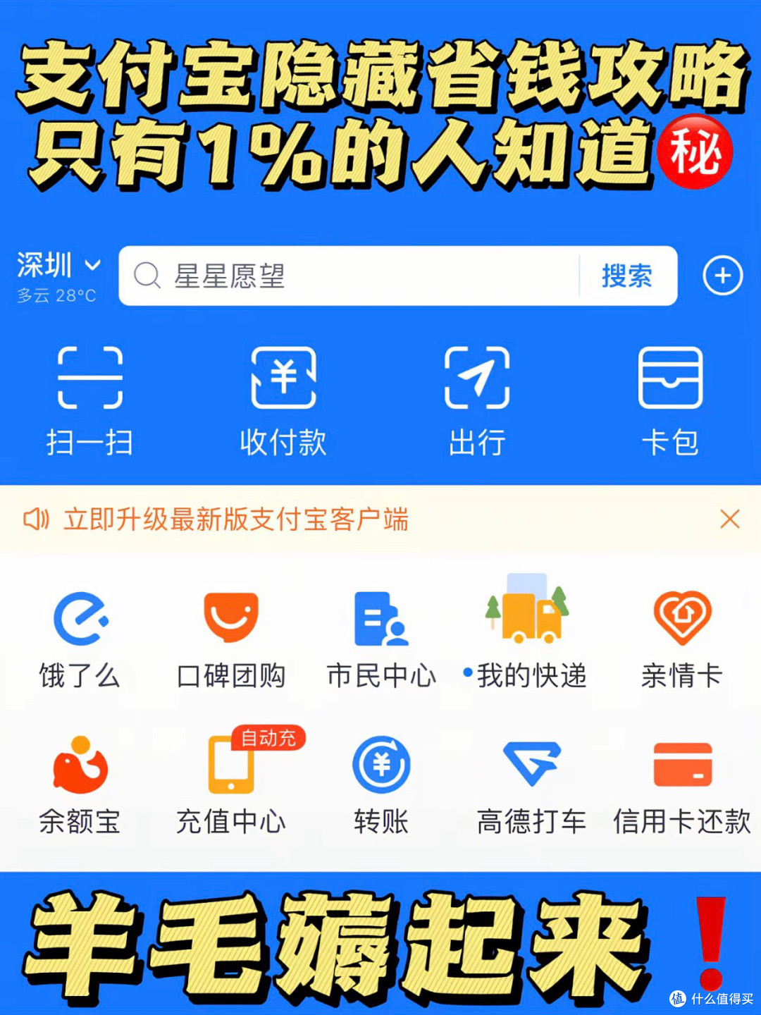 轻松省下真金白银:支付宝消费技巧