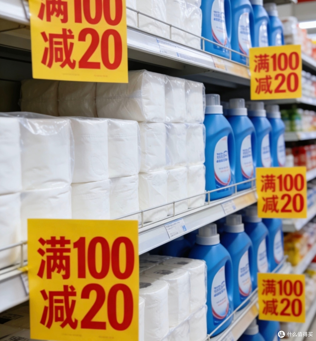 日用品蹲活动,每月省百元