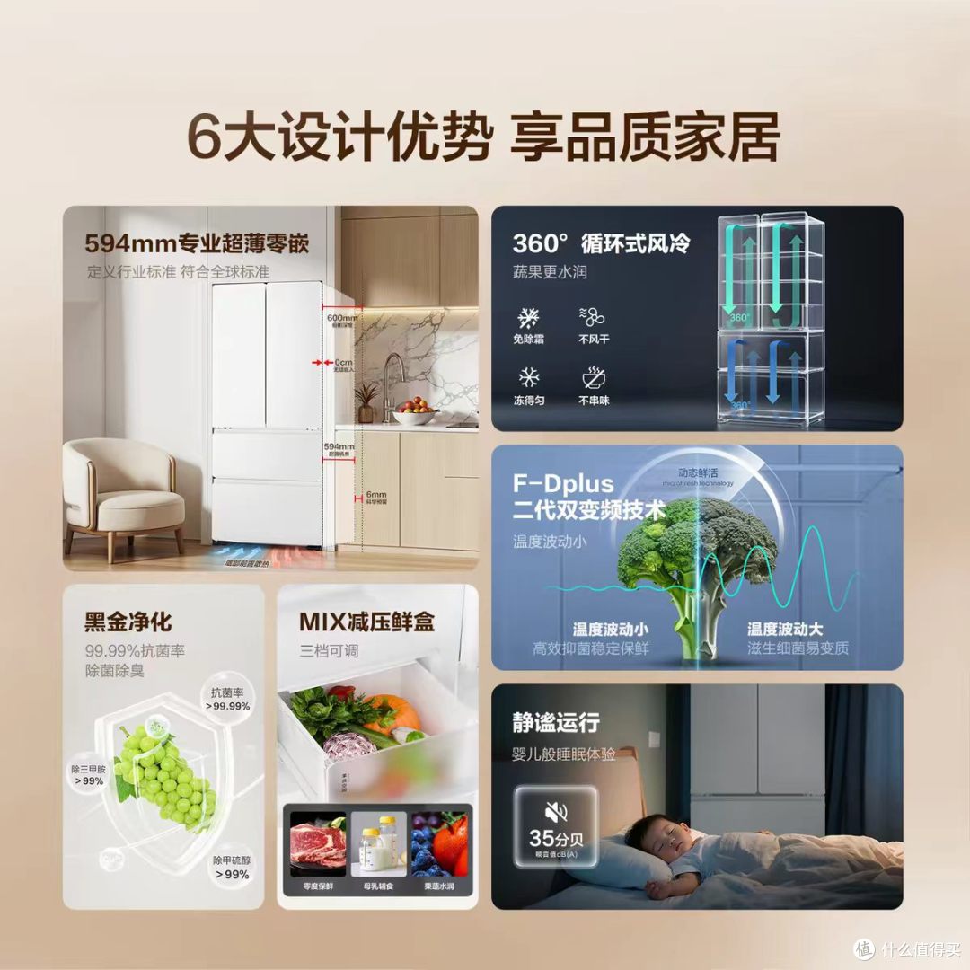 厨房颜值天花板✨我的隐形大容量冰箱