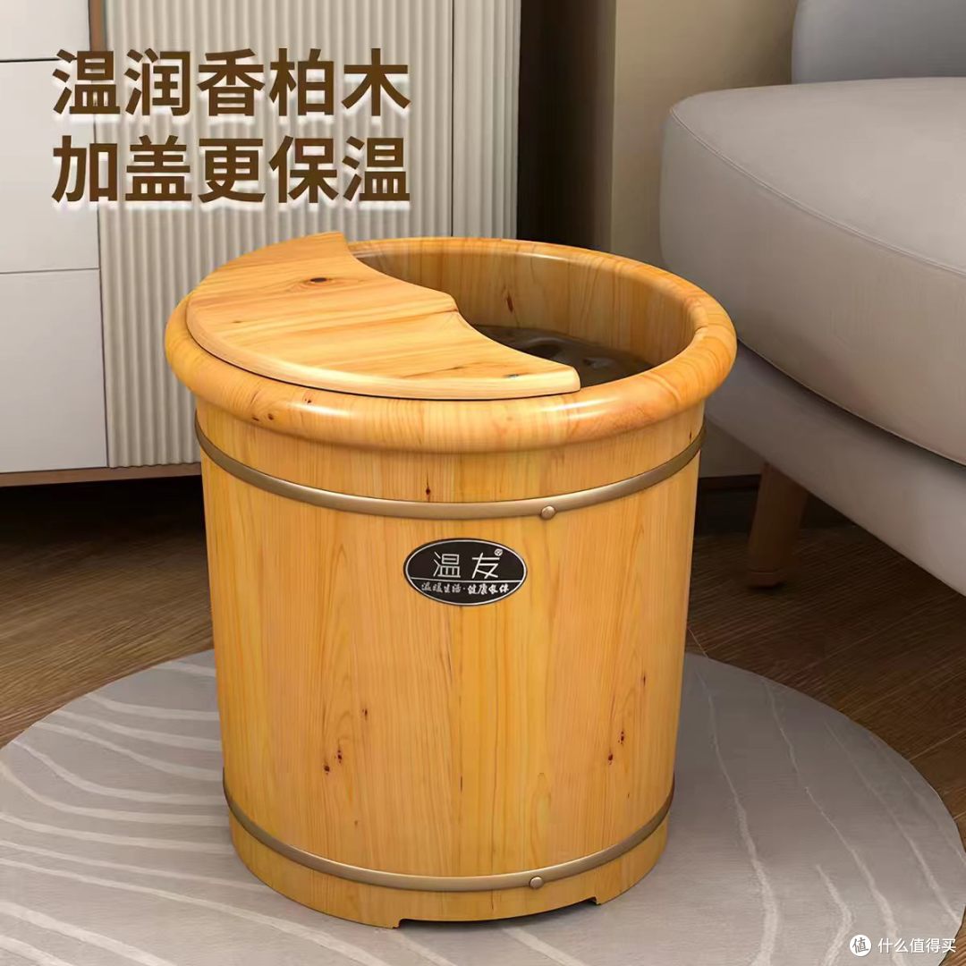 打工人续命神器✨温友实木泡脚桶,泡完整个人都活过来了