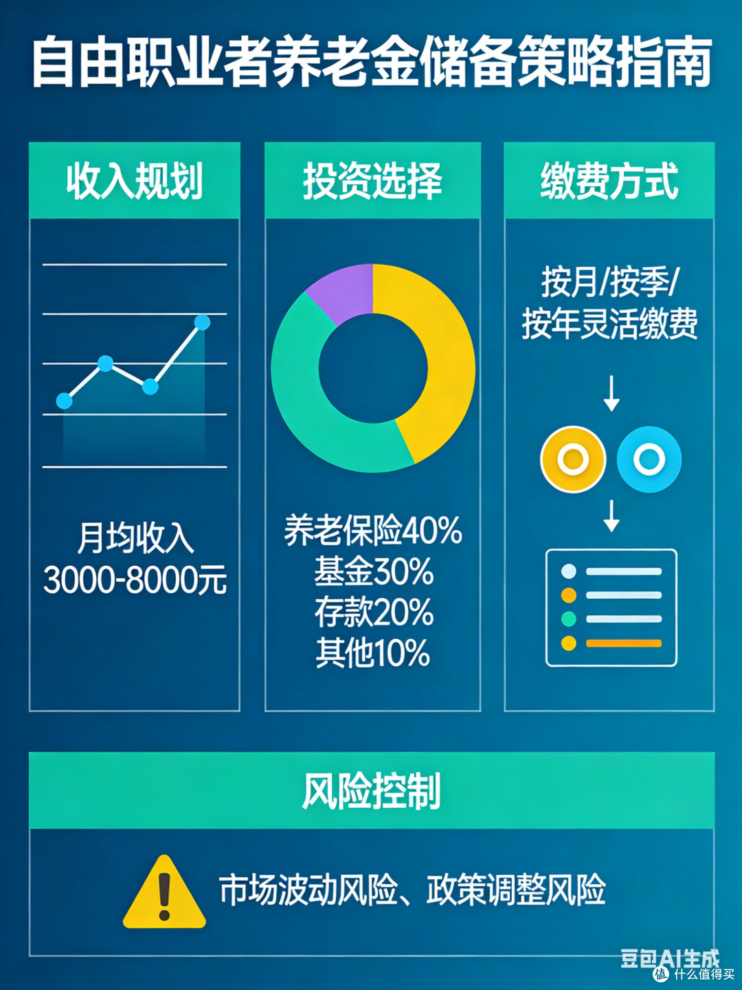 自由职业者养老金自主规划