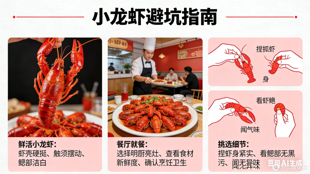 小龙虾挑选与食用安全指南