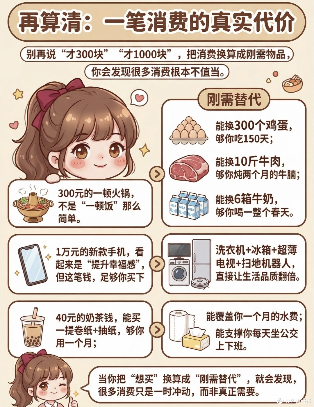 女生想存钱,先对钱有概念✨