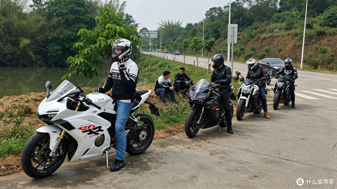 张雪500RR车主实测,Reso Pilot Lite耳机,对讲终于不掉链子了!