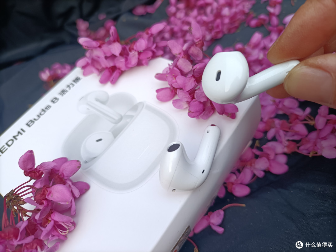 嗨翻啦!体验到了沉浸式听音乐,REDMI Buds 8活力版,真的值!