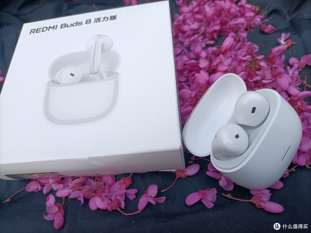 嗨翻啦!体验到了沉浸式听音乐,REDMI Buds 8活力版,真的值!