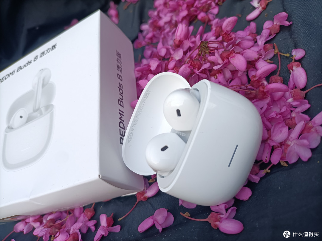嗨翻啦!体验到了沉浸式听音乐,REDMI Buds 8活力版,真的值!