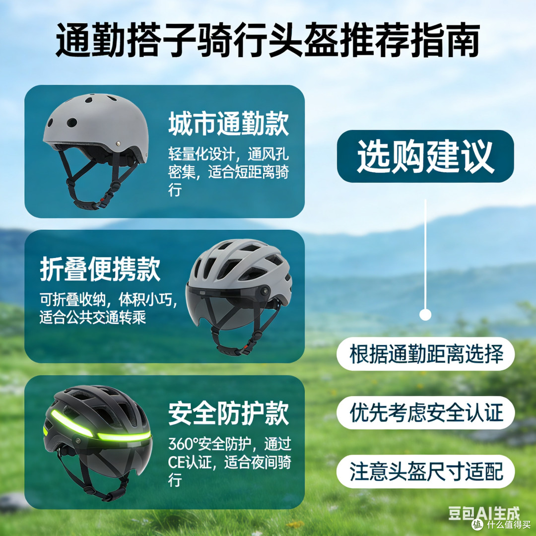 通勤头盔选购指南