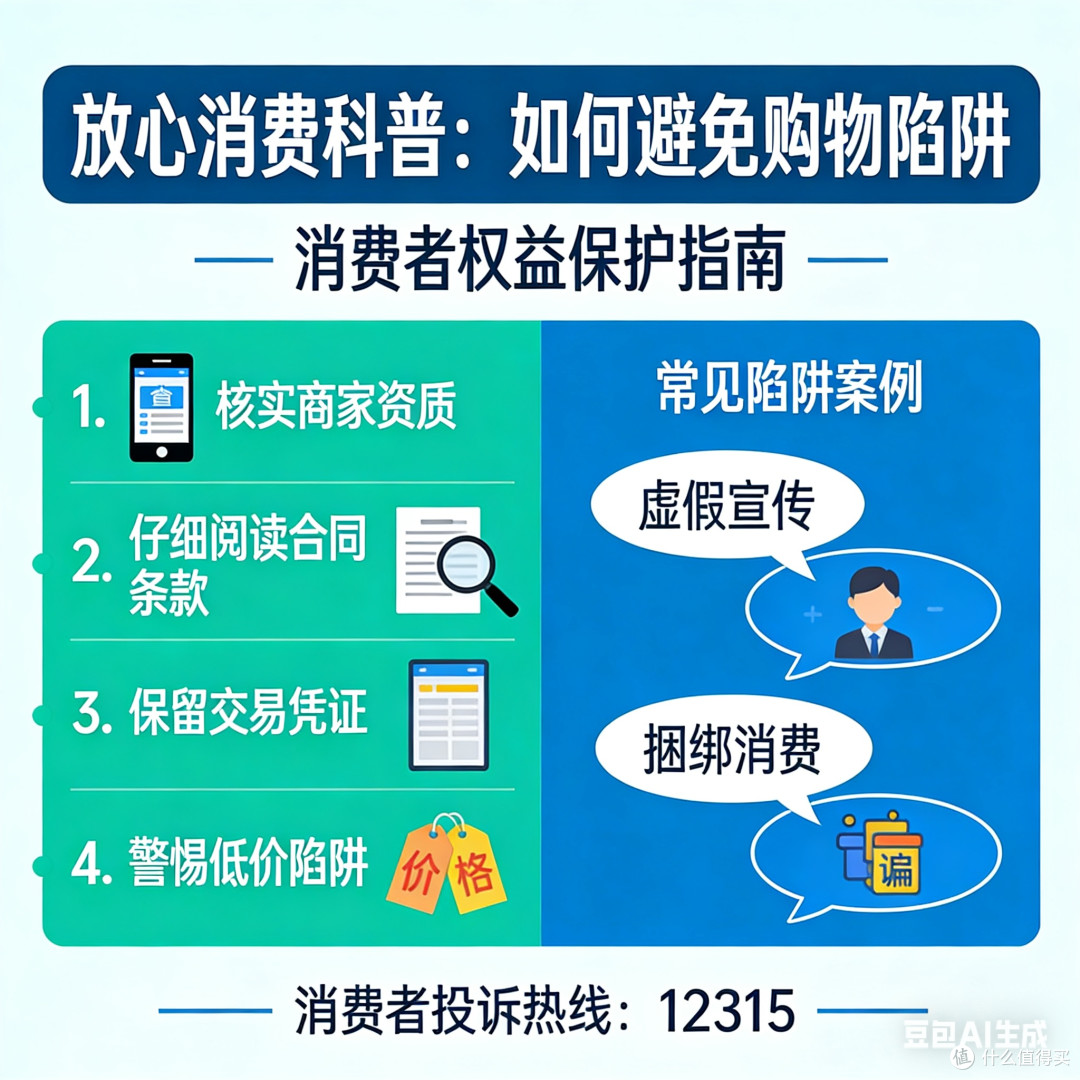放心消费科普:如何避免购物陷阱