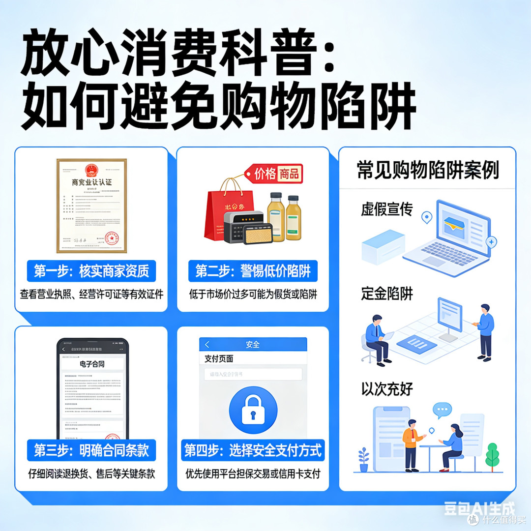 放心消费科普：如何避免购物陷阱