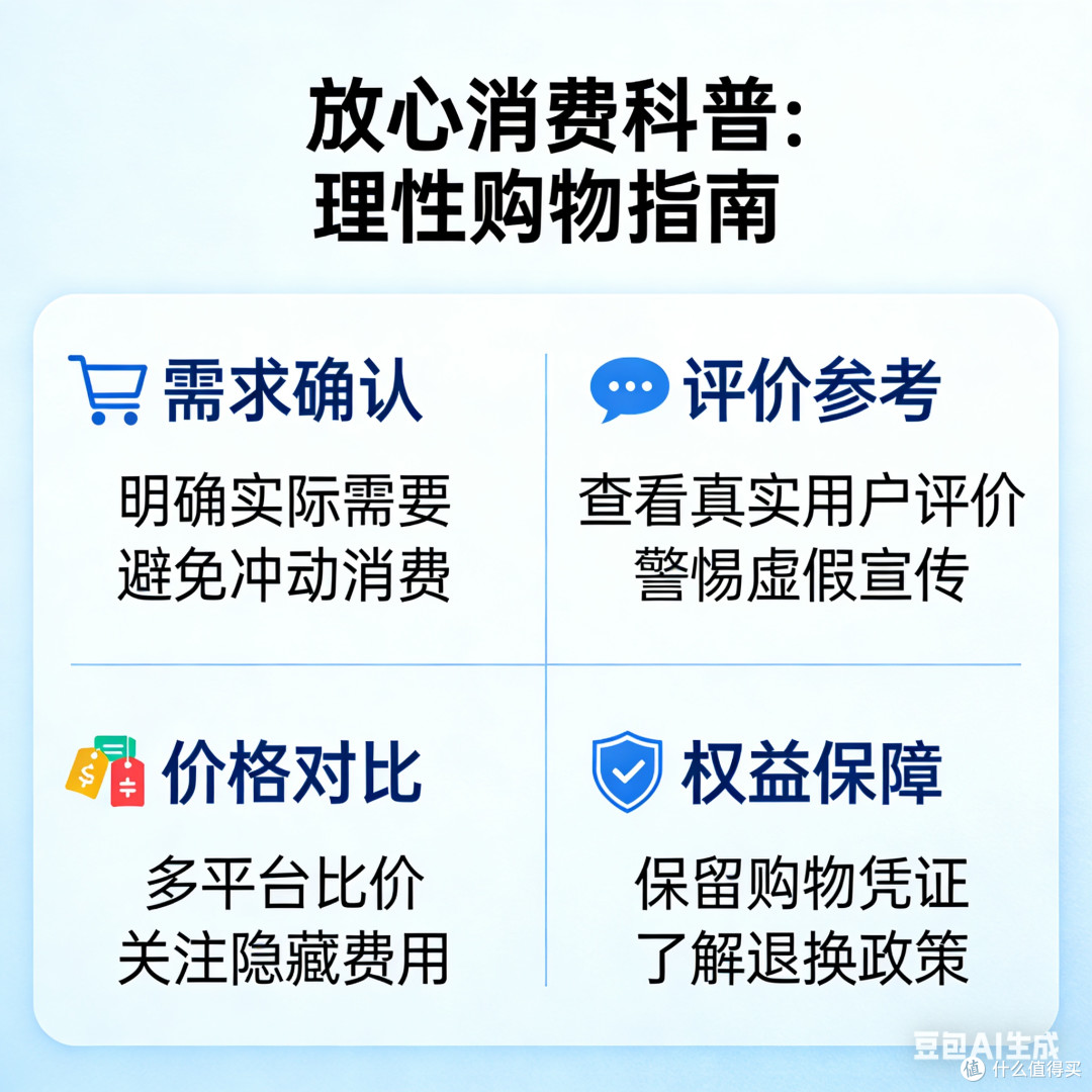 放心消费科普:理性购物指南